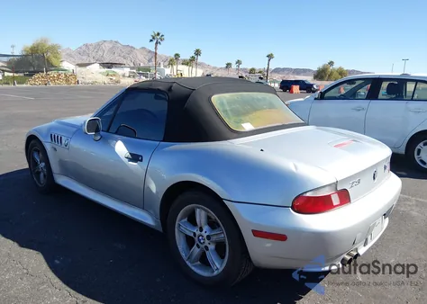 2001 BMW Z3 2.5I from USA, damaged, VIN WBACN33461LM02472